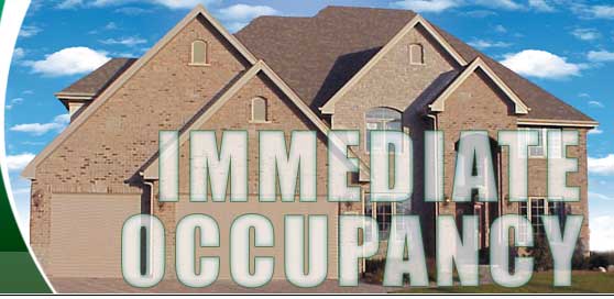 Immediate Occupancy Header