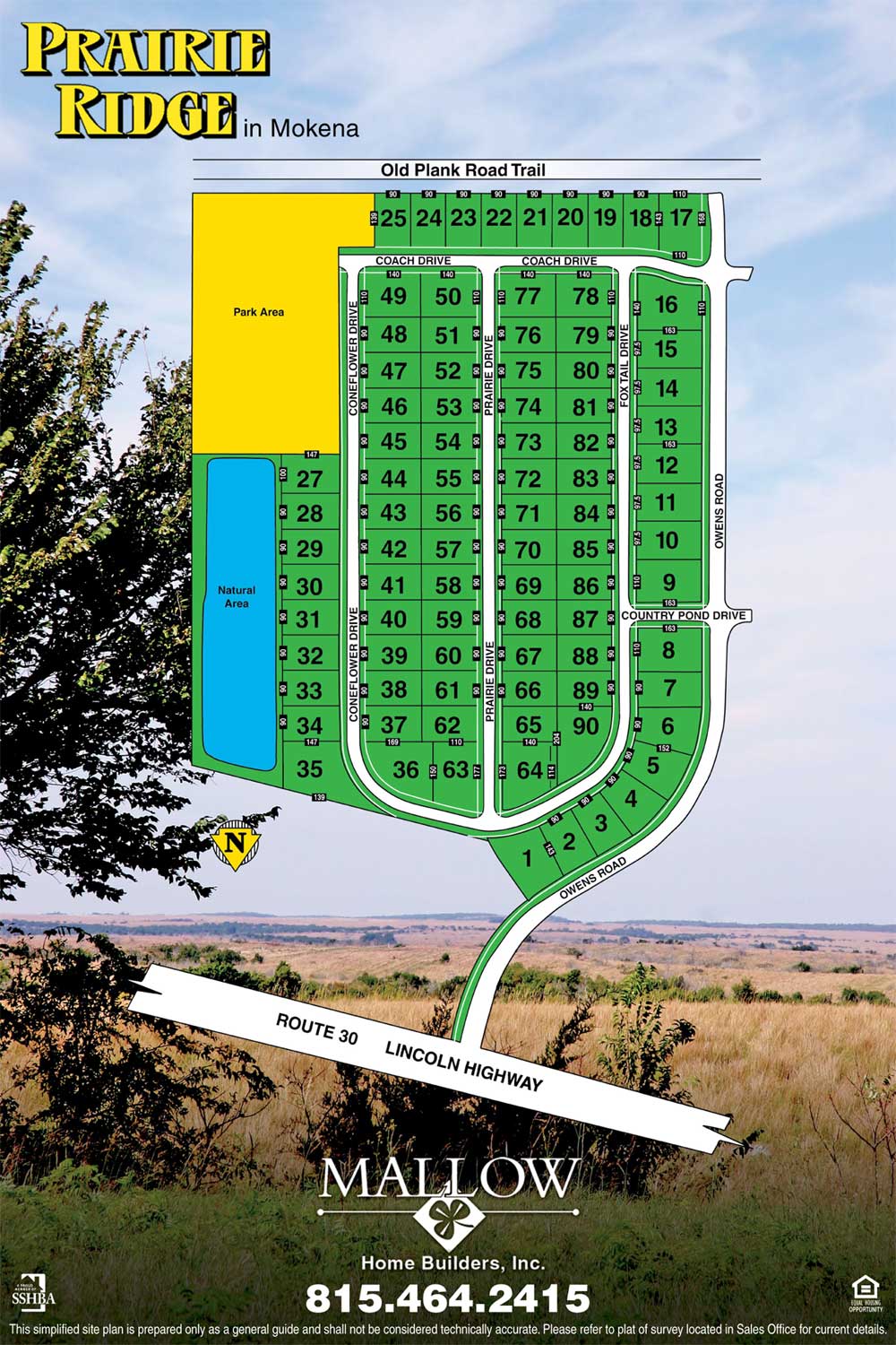 Prairie Ridge Plotmap